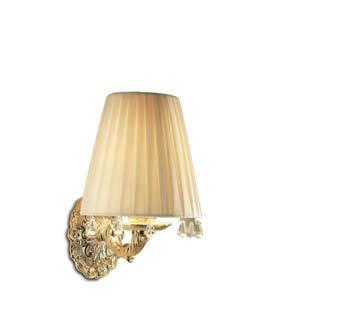 SHARM SHARM SH22 Applique Sharm con Paralume Wall lamp Sharm with lampshade L. 14 - H. 21 - P. 18 SH23 Applique Sharm con Paralume e Strass Wall lamp Sharm with lampshade and Strass L. 14 - H. 21 - P. 18 SH70A Porta Kleenex Sharm Kleenex Dispenser Sharm L.