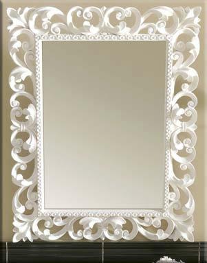 Matt 182G Mirror Daisy Black Silk Matt Specchiera