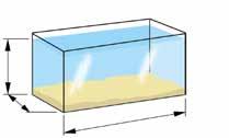 Αλλαγές νερού Παραδείγματα για ποσότητα νερού και συχνότητα αλλαγών: Υπολογισμός των περιεχόμενων του ενυδρείου: 60cm πλάτος x 30cm ύψος x 35cm βάθος = 63,000cm 3 = 63 λίτρα μικτός όγκος ή 100cm