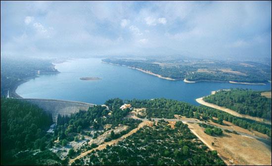ΛΑΠ Πηνειού Υφιστάμενοι ταμιευτήρες Λίμνη Κάρλα Λεκάνη