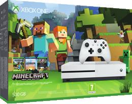 00173 Xbox One S 500GB + Minecraft Xbox