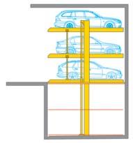 Wöhr Parklift 430 este o soluţie ideală pentru utilizatorul care deservește doar un singur sistem, în varianta simplă sau dublă.