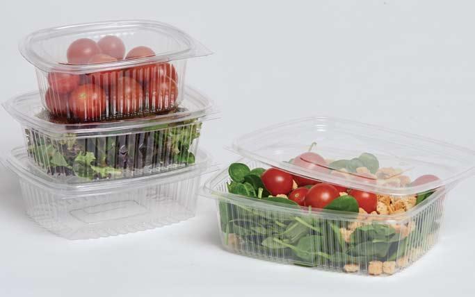 salad boxes/ Διάφανα δοχεία σαλάτας