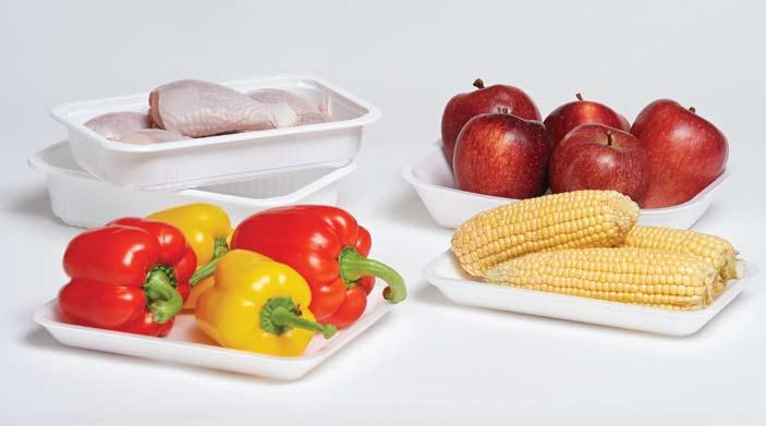 Meat & Produce Trays Δισκάκια Συσκευασίας Τροφίμων CODE ΚΩΔΙΚΟΣ IMAGE ΕΙΚΟΝΑ DESCRIPTION ΠΕΡΙΓΡΑΦΗ PACKAGING ΣΥΣΚΕΥΑΣΙΑ AU14D000 14D-PAL15 polystyrene tray white standard 21.6x17.8x2.