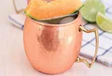 00174 κούπα χάλκινη, 9 cm 9 cm 37.14771 cup, copper Moscow Mule 41,4 cl συσκ.: 1/12 93.