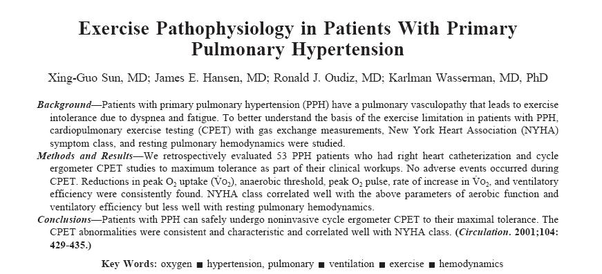 Patients with PΑH mainly complain of dyspnea and/or fatigue during exercise due to: a.