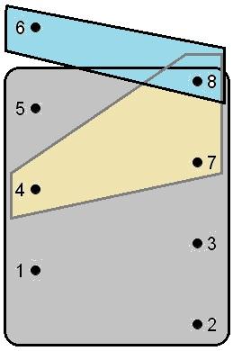 Κεφάλαιο 2. 2.2. Αναπαραστάσεις Παρατήρηση 2.4. Το clique arrangement είναι μοναδικό για ένα γράφημα σε αντίθεση με το clique separator. Σχήμα 2.