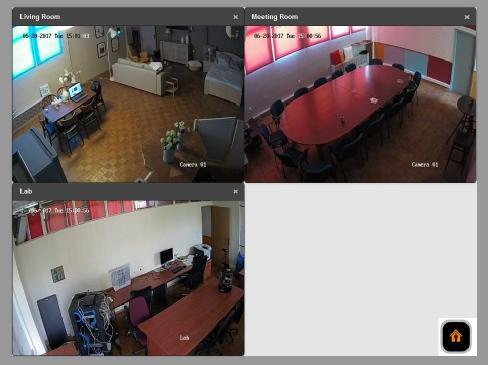 5.3.9 IP CAMERA Εικόνα 5.3.19: Προβολή μετάβασης στην σελίδα IP CAMERA.