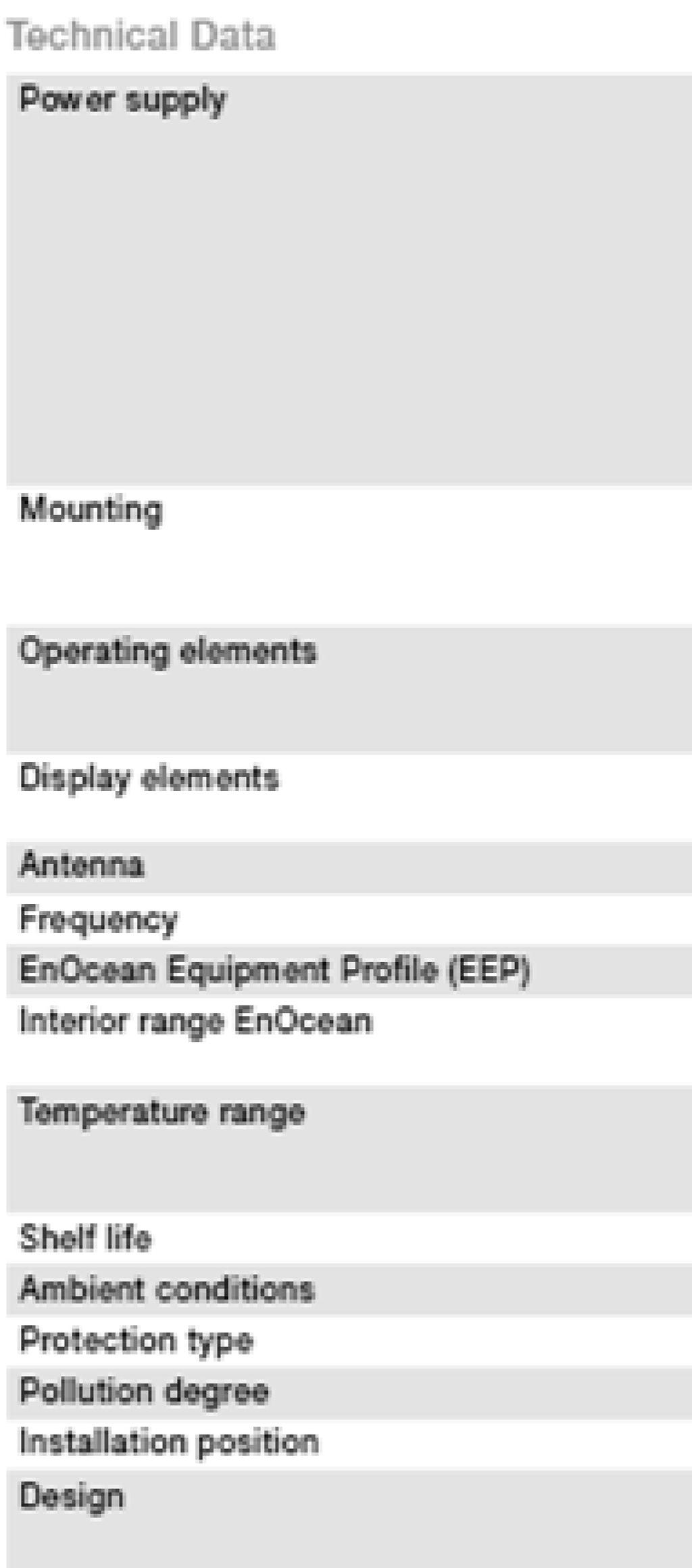 105 Παράρτημα Α: Συσκευές KNX, DALI και EnOcean ABB i-bus KNX Magnetic Contact EnOcean,
