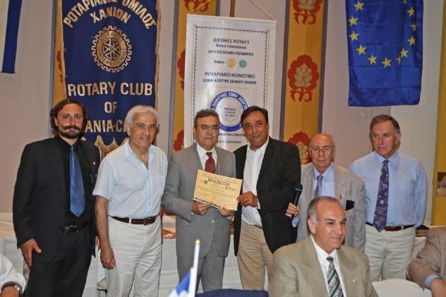 Από τη βράβευση του κ.