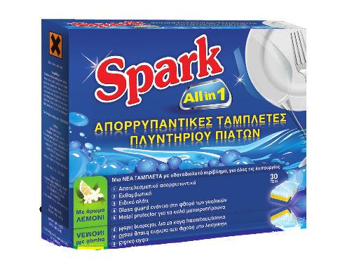 Mασσαλίας 500 ml / 750 ml Spark dish liquid soap Marseille 500 ml / 750 ml Spark