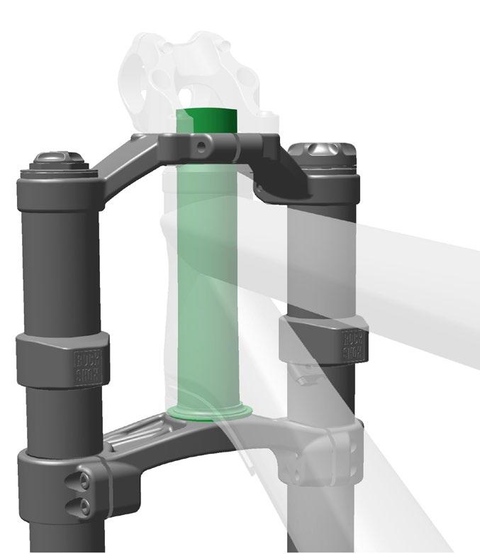 Direct Mount Stem Installation Montering af frempind til direkte Montarea pipei cu prindere directă montering Bezpośredni montaż wspornika Přímá montáž představce Τοποθέτηση στελέχους άμεσης