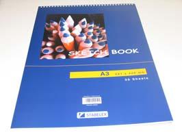 5290800003782 DRAWING PAD SPIRAL, 30 SHEETS ITEM CODE : UDPSPA4