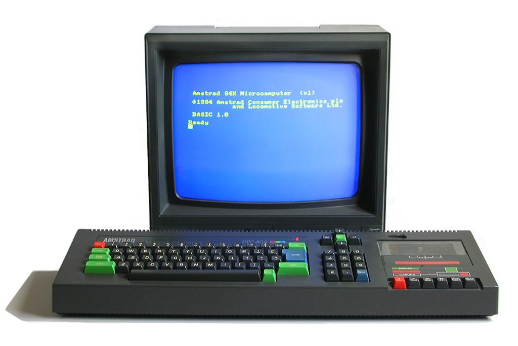 Amstrad CPC 464/664/6128 CPU: Z80 @ 4Mhz Memory: 64k / 128k Graphics 160 * 200 4bpp 320 * 200 2bpp 640 * 200 1bpp 27 color