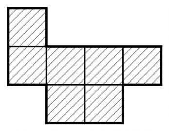 26. Σκιάστε το μικρότερο αριθμό τετραγώνων, ώστε η διακεκομμένη γραμμή να γίνει άξονας συμμετρίας. (2) Ε26 27.