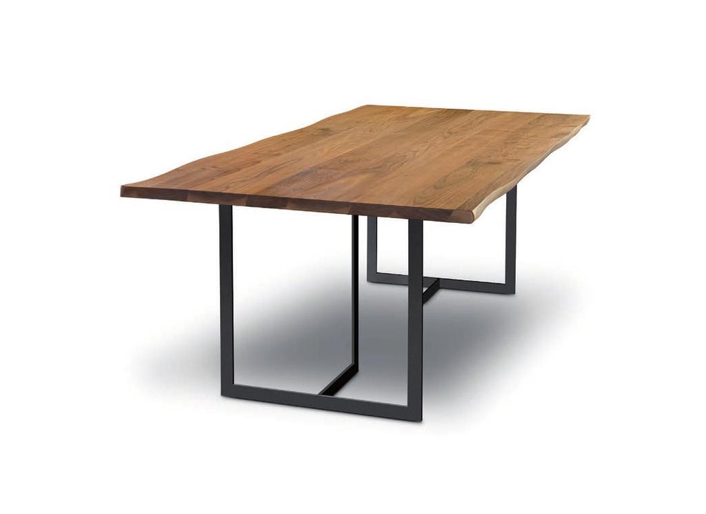 υλικά Μασίφ καρυδιά ή δρυς, oak A, oak B, walnut A, walnut B, cement A, metal A.