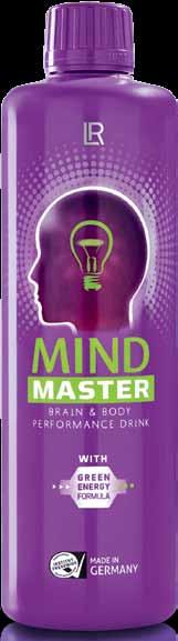 13 Η καινοτομία Mind Master που παράχθηκε στη Γερμανία και ελέγχθηκε από το κορυφαίο ινστιτούτο SGS INSTITUT FRESENUS, εμπεριέχει μια βέλτιστη φόρμουλα από μικροθρεπτικά συστατικά και αντιοξειδωτικά,