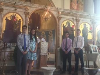 TIME WORSHIP All Sunday Services begin 8:30AM Orthros / 9:30 AM Divine Liturgy ************* Κάθε Κυριακή 8:30 π.μ.