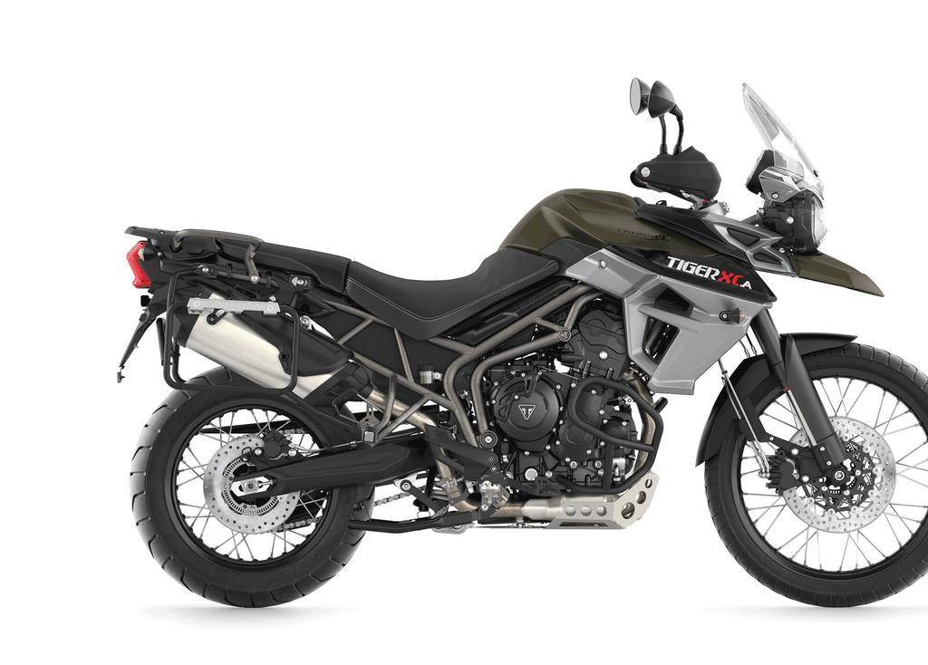 Tiger 800 XCA PRODUCT INFO OVERVIEW The ultimate Tiger 800 is ready to take on any challenge.