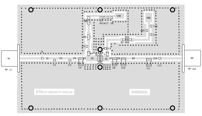 Test circuit schematic