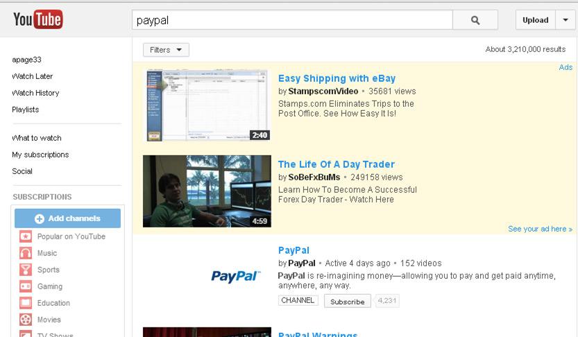 Google Adwords: YouTube Video Ads