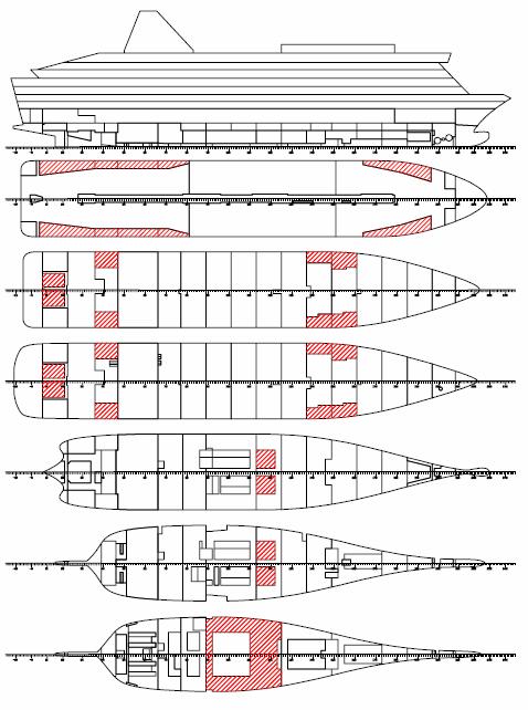 Κεφάλαιο 7. Εφαρµογή Συνθήκης της Στοκχόλµης στα πλοία της ελληνικής ακτοπλοΐας Σχήµα 7-1. Πλοίο SOLAS 74.
