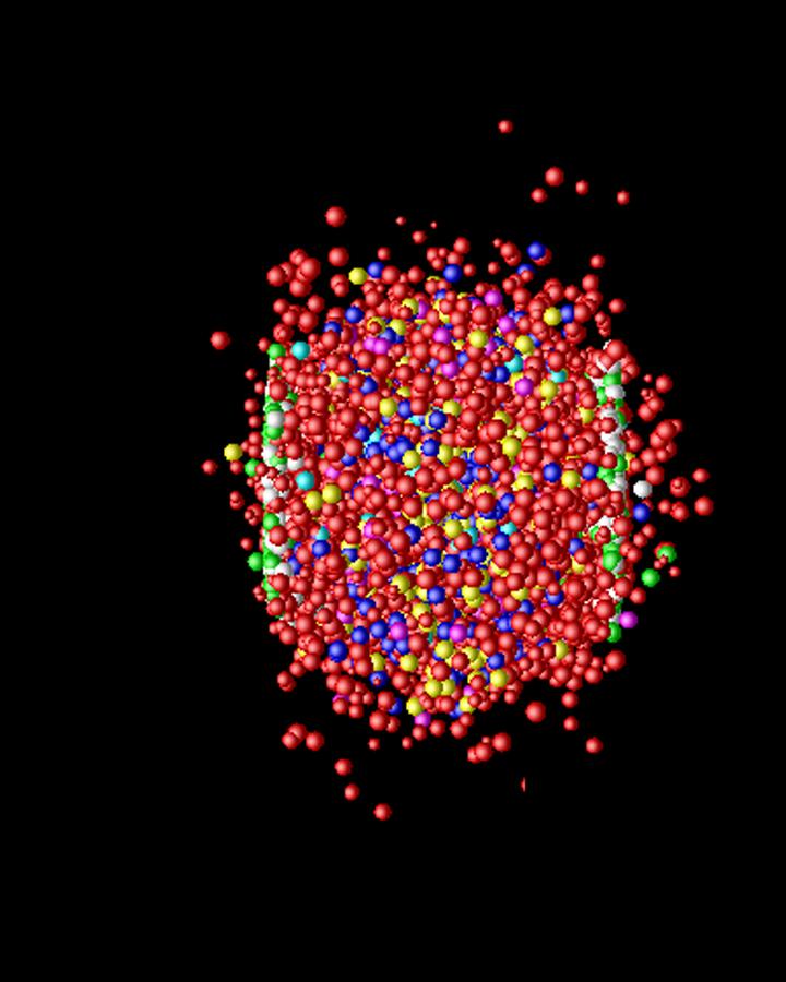 Contraction de Lorentz : 7 fm 0,003 t~10 T~5 10 12