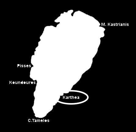 ΚΕΦΑΛΑΙΟ 2 ΝΗΣΟΣ ΚΕΑ (ΤΖΙΑ) 2.1.Γεωγραφική Τοποθέτηση Η Κέα αποτελεί το δυτικότερο κατοικήσιμο νησί των Κυκλάδων και η επιφάνειά της εκτιμάται στα 131,693 τ.χλμ.
