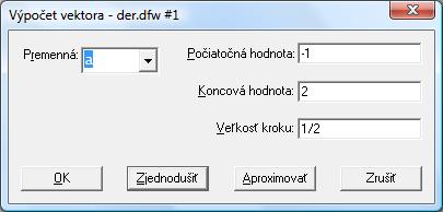 Graf konkrétnej kvadratickej funkcie v progame Derive zostrojíme rovnako ako graf ktorejkoľvek inej funkcie.