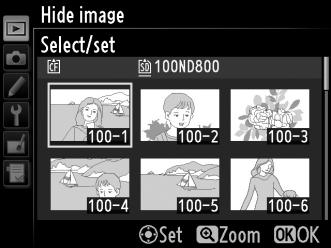 Playback Folder (Φάκελος απεικόνισης) Κουμπί G D μενού απεικόνισης Επιλέξτε ένα φάκελο για απεικόνιση (0 219).