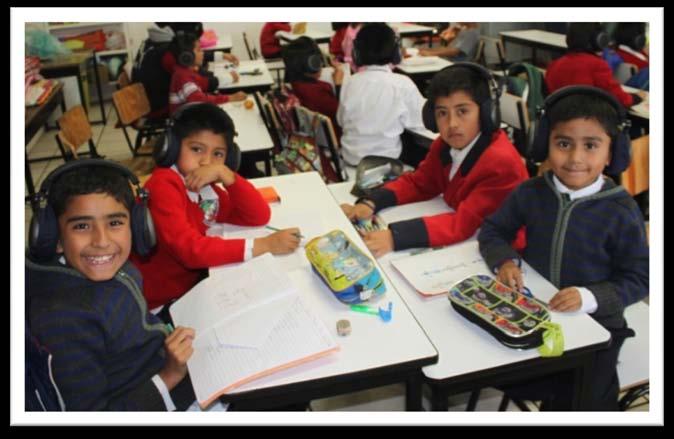 Πρόγραμμα στο Μεξικό Το 2015, το Εκπαιδευτικό -Ακουστικό πρόγραμμα εφαρμόστηκε σε ένα δημοτικό σχολείο του Μεξικού, για να βελτιώσει τη διαδικασία