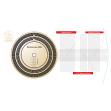 PROTRACTOR NEW PROTRACTOR NEW & OVERHANG + ΣΤΡΟΒΟΣΚΟΠΙΟ 50 Hz - thin rigid plastic. Για ολους τους Βραχιονες.