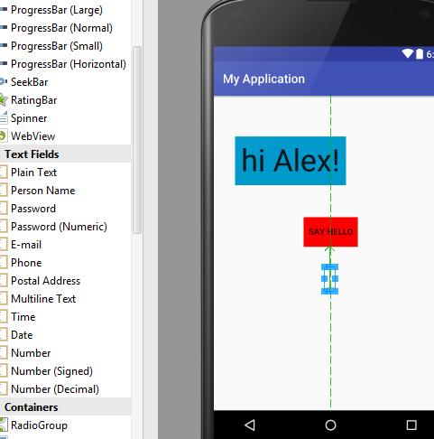 1.6 TextFields Εδώ θα πάτε λίγο παραπέρα σε σχέση με τη διαδραστικότητα της εφαρμογής σας και θα δείτε κάποια πράγματα για τα