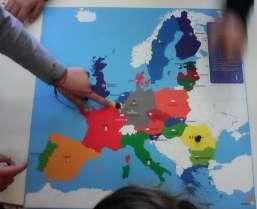 8 η Δραστηριότητα: Γνωρίζω την Ευρώπη Με βάση το ιστόγραμμα