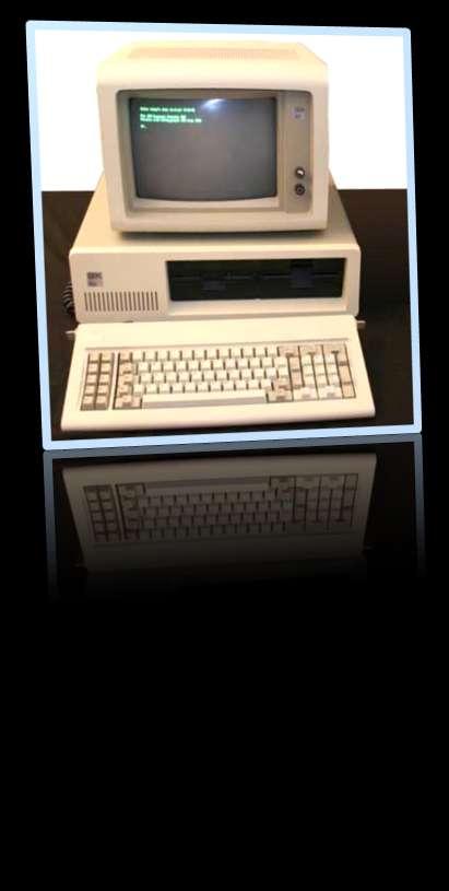 με το πρϊτο floppy drive 1981 IBM & Microsoft