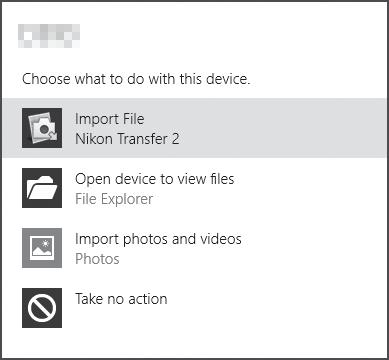 1 Στο στοιχείο Import pictures and videos (Εισαγωγή εικόνων και βίντεο), κάντε κλικ στην επιλογή Change program (Αλλαγή προγράμματος). Θα εμφανιστεί ένα παράθυρο διαλόγου επιλογής προγράμματος.