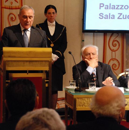 Pietro Grasso, Πρόεδρος της Γερουσίας Ρώμη, 6 Μαρτίου, 2012, παρουσία του Προέδρου της Δημοκρατίας Ελπίζω ότι τα πολιτικά κόμματα και τα θεσμικά όργανα θα
