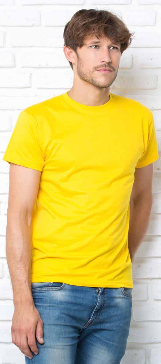 urban t-shirt REF: tsua150 Ανδρικό κοντομάνικο T-shirt πιο εφαρμοστό και πιο κοντό, εσωτερικοί ώμοι με ρέλι, lycra rib 155-160γρ. 100% μερσεριζέ βαμβάκι.