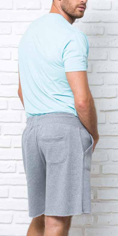 Sweat shorts man REF: swshortsm σορτς με λαστιχο στην μεση με τσεπες μπροστα