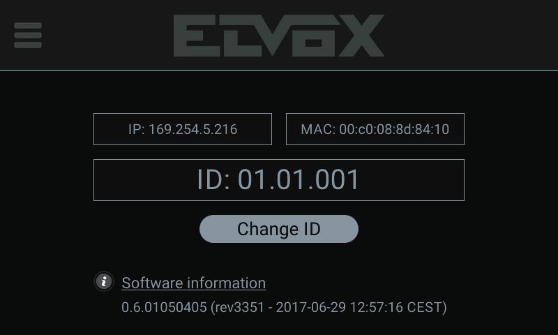 Press Change ID and on the next screen assign the ID: select an unequivocal ID for each user; assign the same ID to all the video entryphones belonging to the same user.