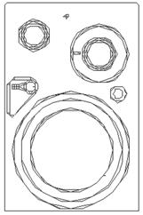 1 1 1 1 ITALIANO 11 10 1 1 1. Led indicatore accensione. Controllo volume. Selettore banda AM/FM. Controllo sintonia. Ingresso AUX IN. Speaker. Ingresso alimentazione DCV. Antenna telescopica.