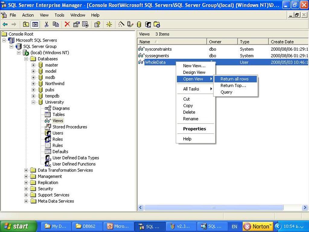 Stored procedure دستور يا دنبال اي از