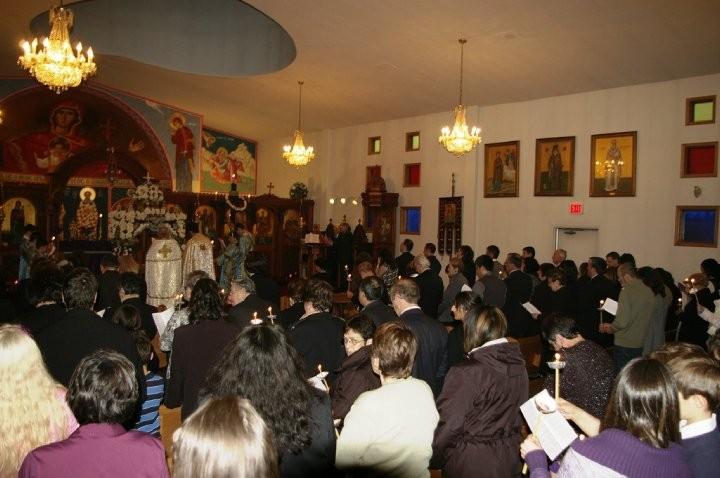 SCHEDULE OF DIVINE SERVICES - APRIL 2010 THURSDAY 1 +GREAT AND HOLY THURSDAY. - DIVINE LITURGY OF ST. BASIL THE GREAT: 9:15 10:15 A.M. - OFFICE OF ΣΗΕ HOLY PASSION (12 GOSPELS): 7:00 P.M. FRIDAY 2 +GREAT AND HOLY FRIDAY.