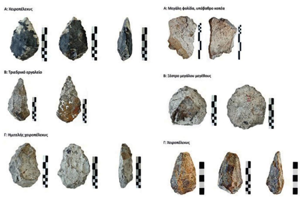 Οι αρχαιολογικές έρευνες του Πανεπιστημίου Κρήτης την τριετία 2011-2013 Εικ. 10ε : Ροδαφνίδια Λέσβου, κινητά ευρήματα. Καλλονής.