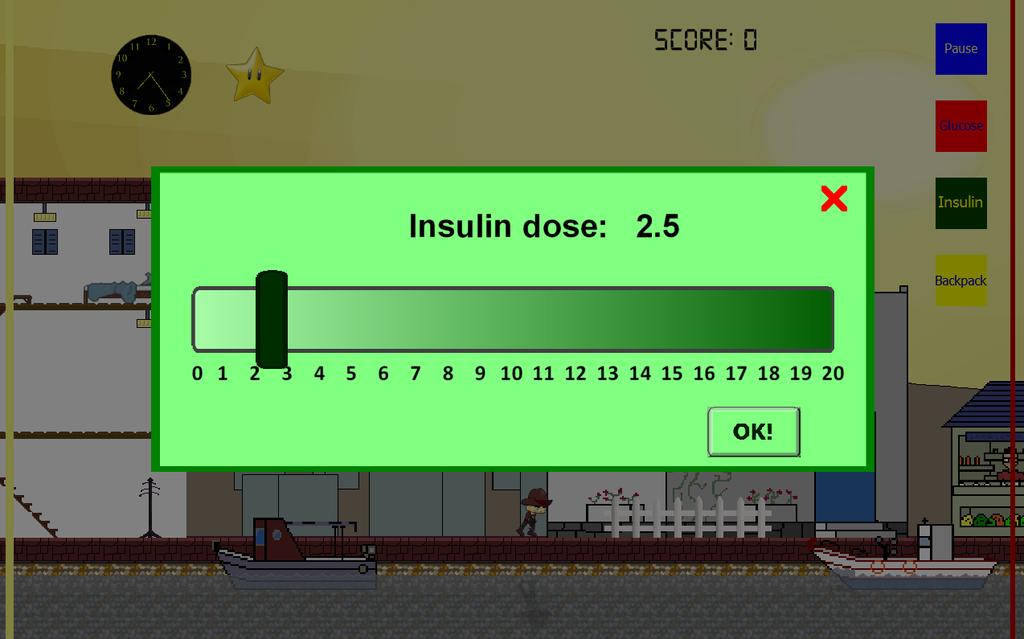 Μια επιπλέον αλλαγή στο παιχνίδι στο επίπεδο της ημέρας είναι πως οι δόσεις ινσουλίνης που παρέχονται πλέον στο χρήστη είναι συνεχείς, σε αντίθεση με τις 3 συγκεκριμένες δόσεις που δίνονταν στην