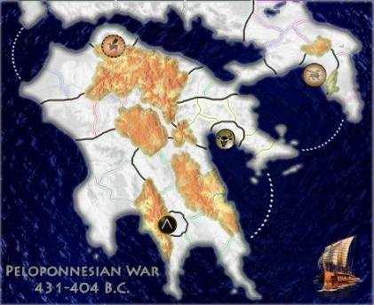 αυτοµολούσαν, οι δέ Λακεδαιµόνιοι άρχισαν νά ανησυχούν, αλλά δέν πετύχαιναν τίποτε µέ πρεσβείες πού έστελναν στήν Αθήνα.