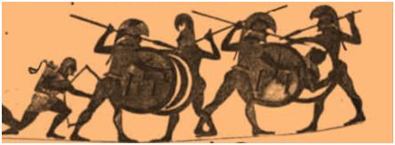 αρχηγό του στόλου τον Καλλικρατίδα. Όταν ο Λύσανδρος του παρέδιδε τα πλοία, έλεγε στον Καλλικρατίδα ότι του παραδίδει την ηγεσία σε στιγµή που κυριαρχεί στη θάλασσα, έχοντας κερδίσει ναυµαχία.