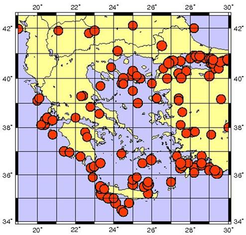 (Μέγεθος Σεισµικής Ροπής: 4.0-5.0) 6.