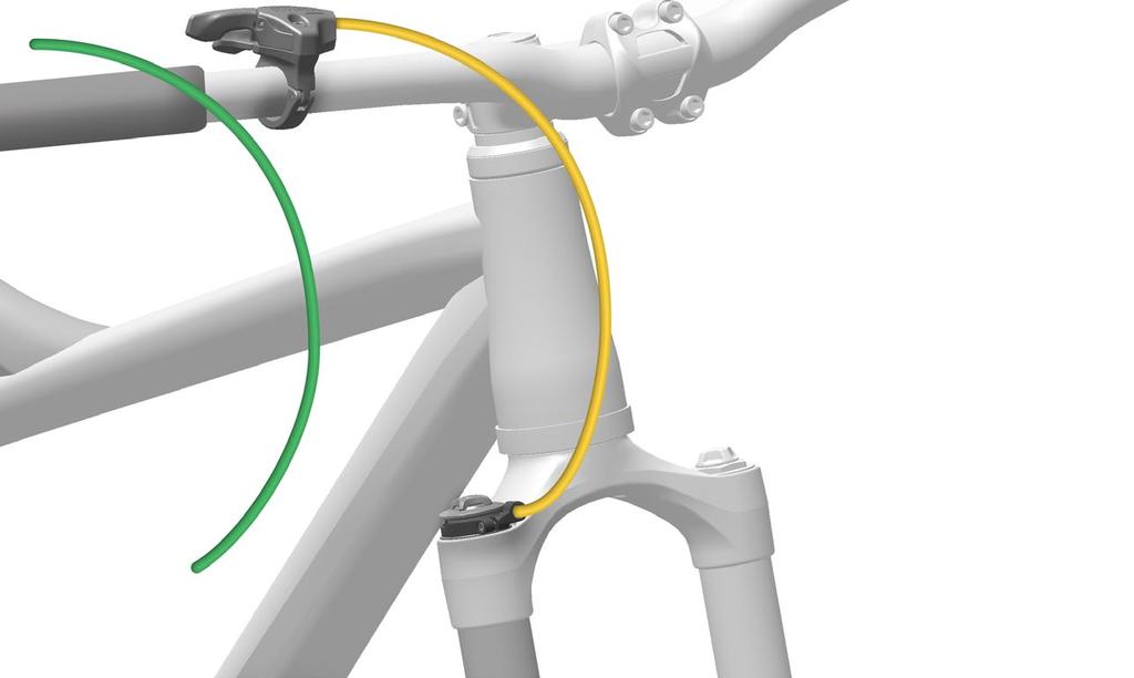 4 6 5 4 mm x Insert the cable into the cable housing. Install the ferrules onto the housing, making sure the housing is fully seated into the ferrules.