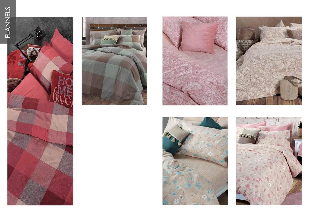 Torget Barocco Mint Pink Virago Φανέλες ύφασμα 100% βαμβακερό με επεξεργασία φανέλας και απο τις δυο μεριές Σετ σεντόνια μονά: 2 σεντόνια 160x260 + 1 μαξιλ/κη 52x72 Σετ σεντόνια